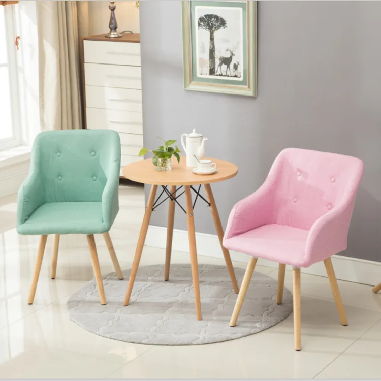 

Simple nordic style household office chair modern dining chair hotel cafe leisure chair fashion computer chair furniture supply