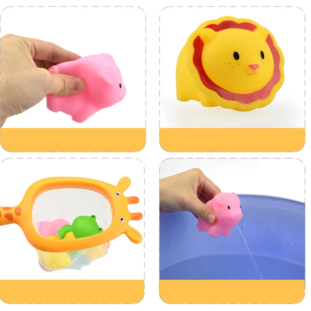 7 шт. детские игры с водой для купания рыболовные игрушки как показано|Игрушки