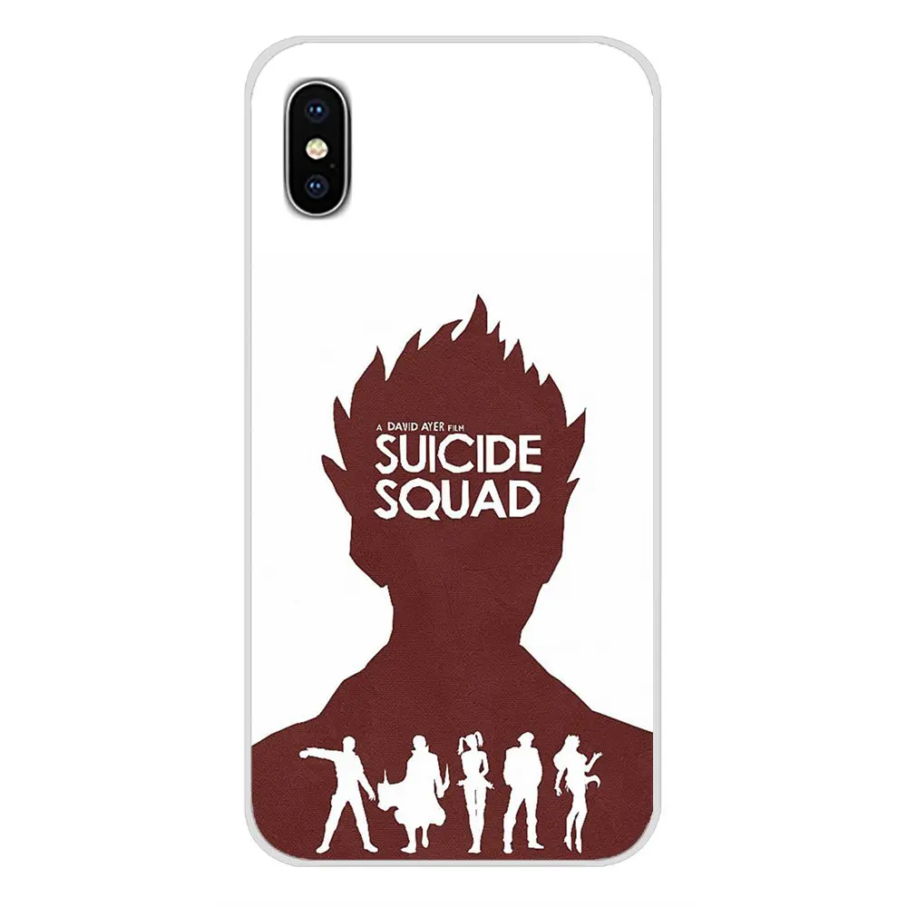 Аксессуары чехлы для телефонов Joker Suicide Squad DC Comics Xiaomi Redmi 4A S2 Note 3 3S 4 4X 5 Plus 6 7 6A Pro Pocophone