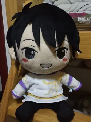 one doll Yuzuru Ханьюй Пхёнчан Олимпийский Мемориал на коньках кукла рисунок быть плюшевые игрушки одежда подарки - Цвет: one doll