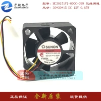sunon mc30151v1 000c g99 dc 12v 0 65w 30x30x15mm 3 wire server cooling fan