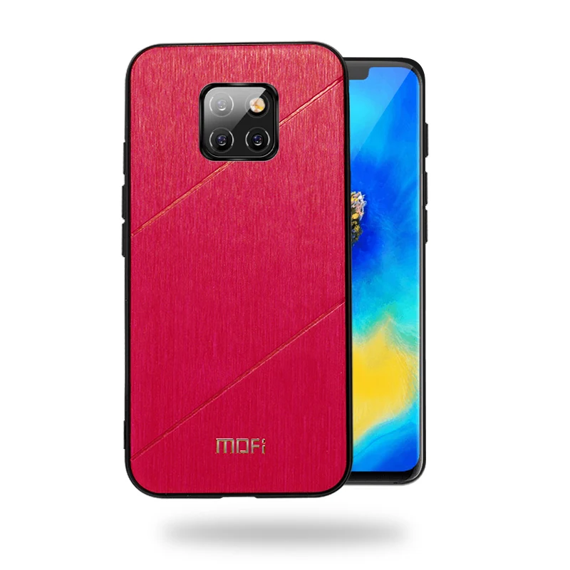 red MOFi чехол для huawei mate 20 pro, задняя крышка, защитный чехол для mate 20, чехол для huawei mate 20, чехол для huawei mate 20 - Цвет: red