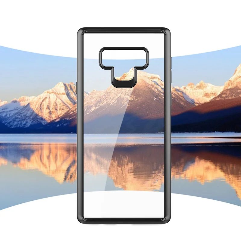 Силиконовый чехол для Samsung Galaxy S9 S8 Plus мягкие чехлы из ТПУ Note 9 8 полная защита