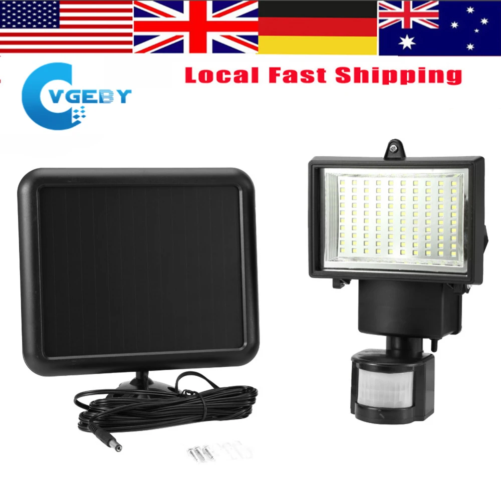 Водонепроницаемая лампа на солнечной батарее светодиодная Солнечная энергия PIR