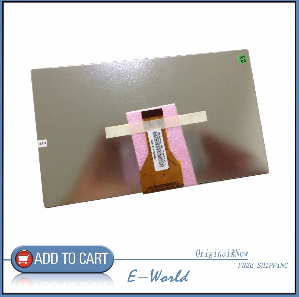 Новый 7 дюймовый ЖК дисплей матрицы для планшета Irbis TX69 WY070ML757CP21B TFT экран сменная