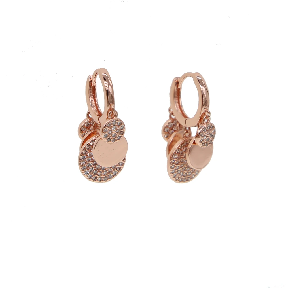 Женские/Женские висящие сережки розовые золотые белые прозрачные 2018 | Украшения