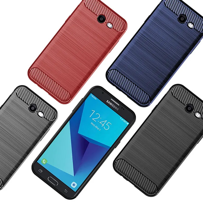 Противоударный защитный мягкий чехол для Samsung Galaxy J3 2017/J3 Prime/J3 Emerge/J3 Eclipse/Express Prime