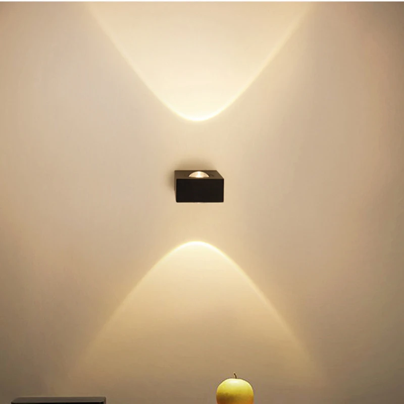 2020 UP and Down LED Wall Lamp Modern Sofa Backdrop Corridor Hallway Light Fixtures sconce loft AC220V bathroom lighting | Лампы и