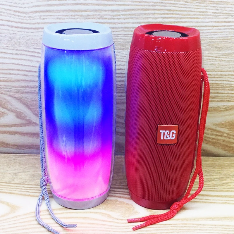 Красочные светодиодные фонари Bluetooth динамик HIFI стерео беспроводной портативный