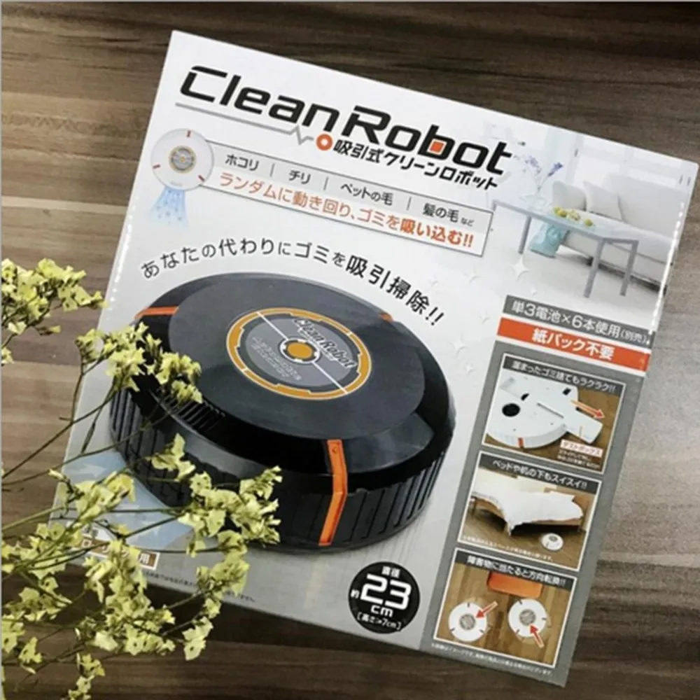 Home Auto Cleaner Robot Microfiber Smart Robotic Mop Floor Corners Dust Sweeper Vacuum | Бытовая техника