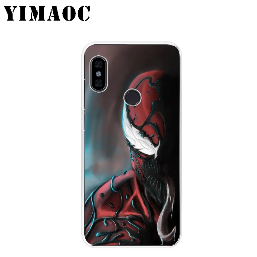 YIMAOC Carnage SpiderMan Soft Silicone Case for Xiaomi Mi 9 8 SE 6 6X 5X Mix 2S A2 Lite MiA1 POCOPHONE F1 MAX 3 |