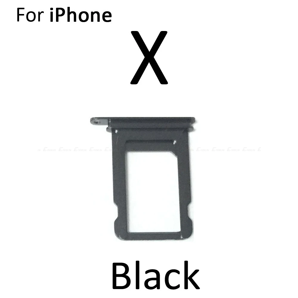 Высокое качество sim-карты лоток для iPhone X XS Max Sim держатель Слот Запасные части