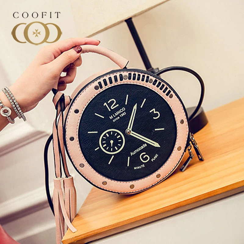 Coofit Творческий Для женщин Курьерские Сумки из искусственной кожи стильные