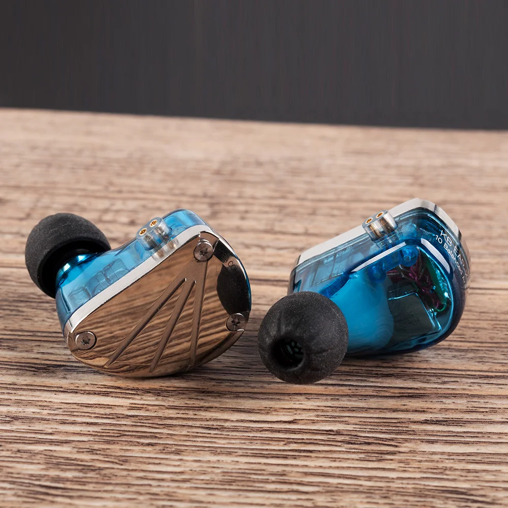 KBEAR KB10 5 сбалансированная арматура HIFI Бег Спорт Музыка Аудио монитор наушники