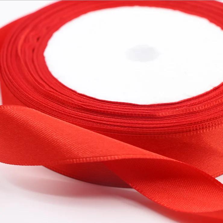 2 см Шелковая атласная лента для свадебного торта подарочные украшения