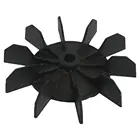 Лидер продаж, замена 0,5 дюйма, внутреннее отверстие, 10 импеллер, воздушный компрессор, лопасти вентилятора, черный