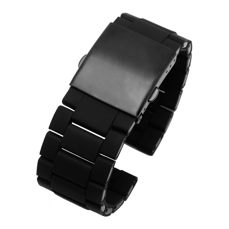 Waterproof silicone bracelet for diesel watch band 28mm DZ7396 DZ7370 DZ428 rubber and stainless steel watchband mens strap
