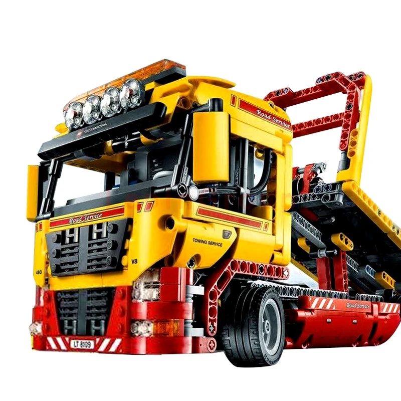 LP 20021 technic наборы планшетный трейлер 21001 Volkswagen T1 Кемпер Ван модель строительные