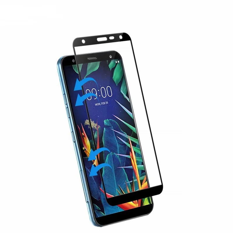 

10 шт./лот полное клеевое покрытие стекло для LG K40 защита для экрана закаленное стекло для телефона пленка для LG K12 Plus