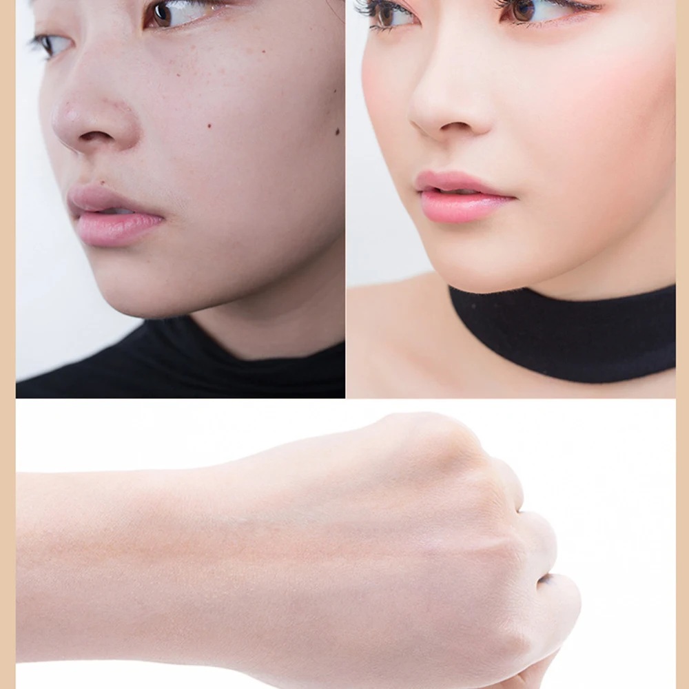 Натуральный водный свет Восстанавливающий консилер, водостойкая воздушная подушка, CC Осветляющий крем для кожи, стойкий для ремонта, карандаш CC TSLM2