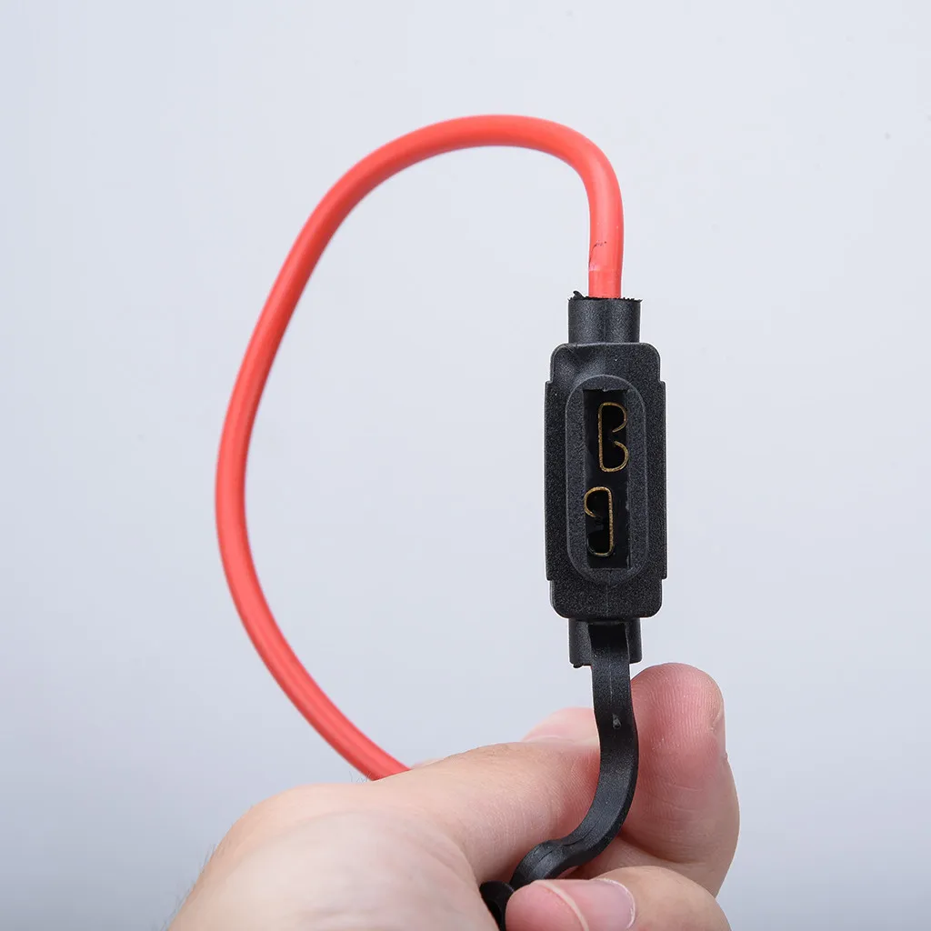 5 x стандартный предохранитель держатель брызгозащищенное 30A 12 AWG кабель в линии Авто Коробка de fusibles umiversal Авто# P10