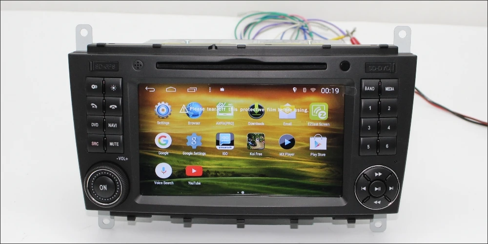 YESSUN для Mercedes Benz G Class W467/C Class W203 Android Мультимедиа Радио CD DVD плеер с gps-навигатором Map Навигация Аудио Видео