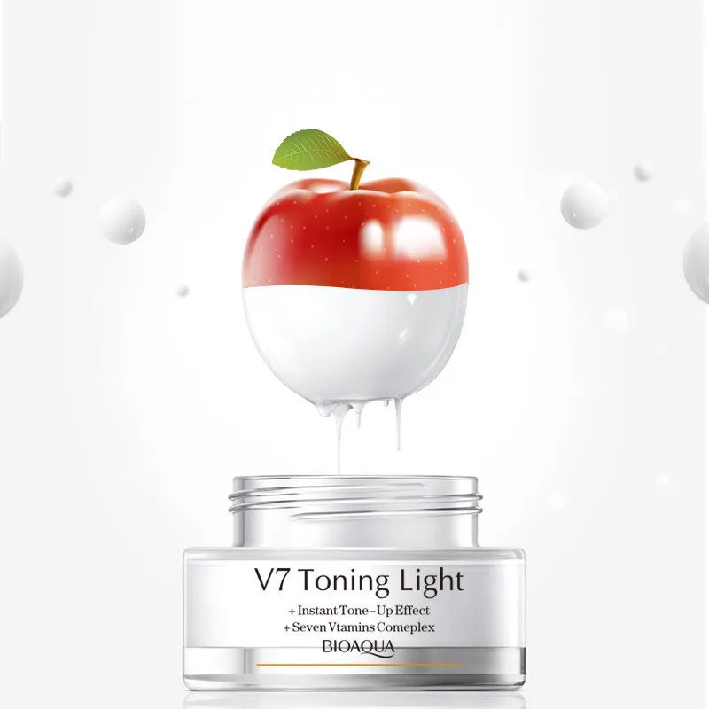 BIOAQUA экстракт для ухода за лицом питание кремовое увлажняющее отбеливание