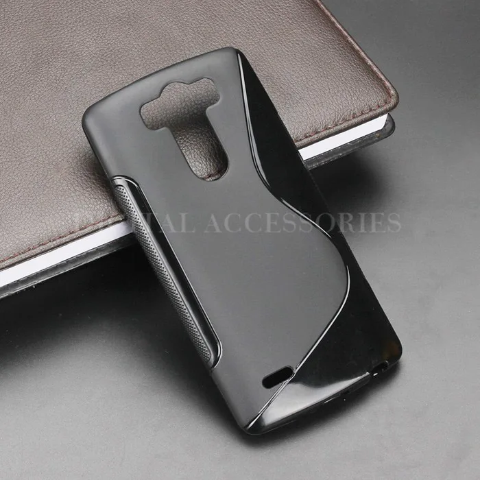 7 цветов S Line гелевый ТПУ тонкий мягкий Противоскользящий чехол задняя крышка для