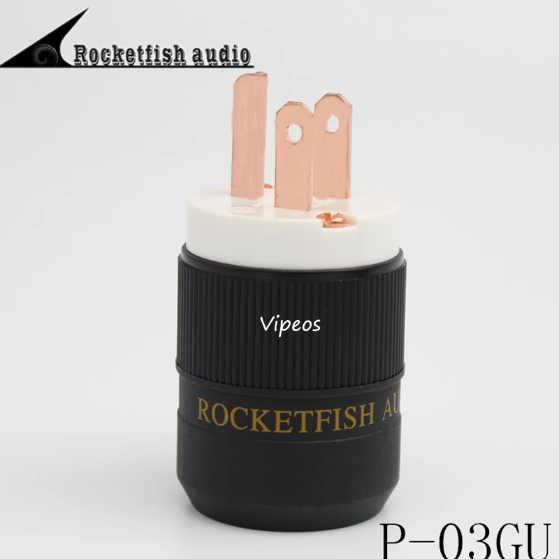 Красный медный Американский Разъем питания переменного тока ROCKETFISH для