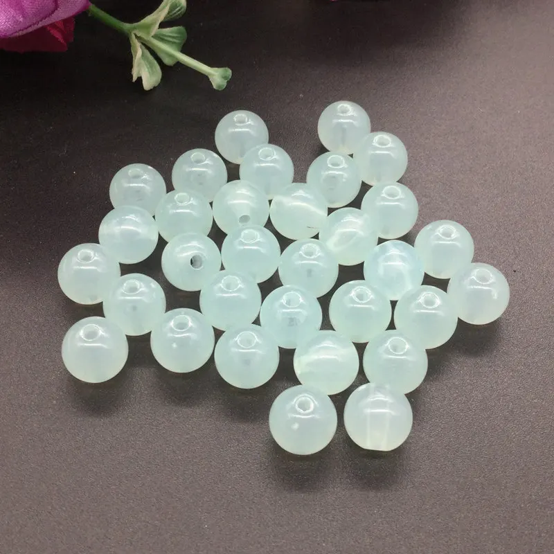NiceBeads, 8 мм, 172 шт./лот, желе, акриловые бусины, модные, красивые, свободные, бусины для ювелирные изделия, изготовление браслетов, ожерелья