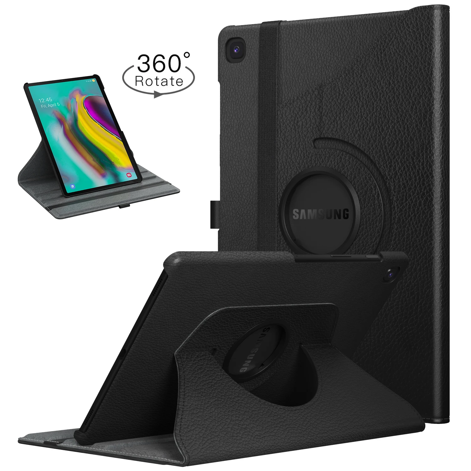 Чехол для samsung Galaxy Tab S5e SM-T720/SM-T725 выпуска, легкий тонкий корпус вращающийся на 360 градусов умный поворотный Чехол