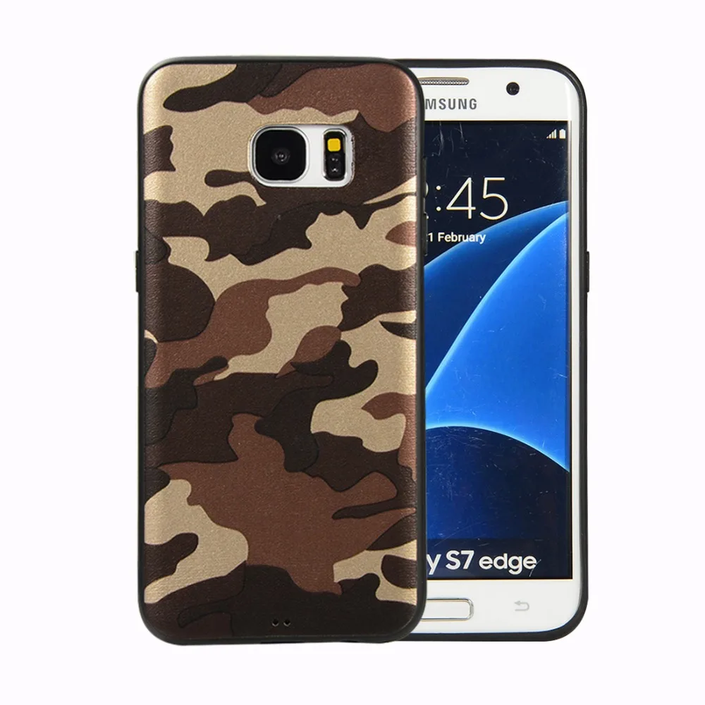 Армейская камуфляжная задняя крышка для samsung Galaxy S7 Edge S8 S9 Plus силиконовый чехол для телефона для samsung Note8 Note9 чехол Hulle