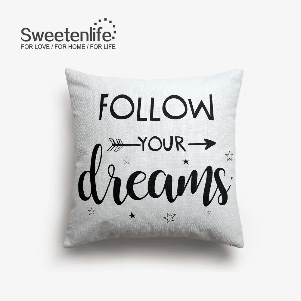 Sweetenlife Американский Стильный чехол для подушки 50x50 см белая льняная Подушка домашний декор с высоким уровнем Класс удобные Наволочки домашний декор - Цвет: SL0187