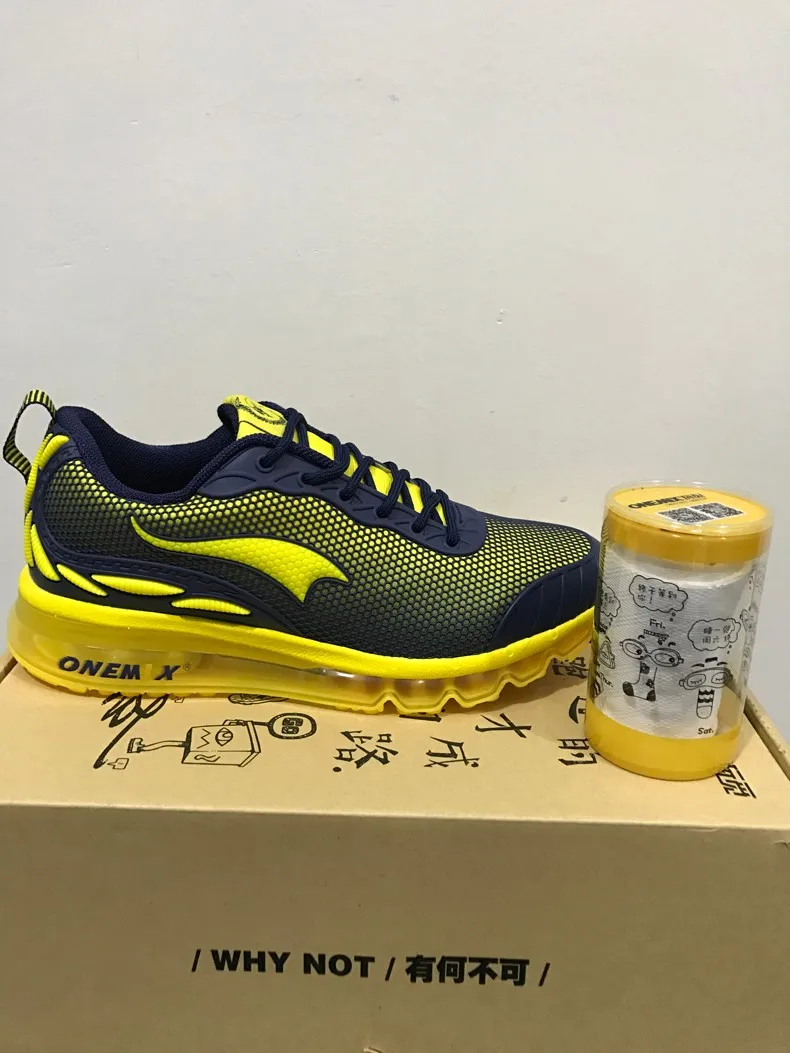 ONEMIX Max Man Running Shoes For Men Nice Trends Run Breathable Mesh Sport Shoes for Men Jogging Shoes Outdoor Walking Sneakers