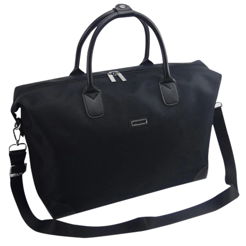 

Travel Bag Men Oxford Waterproof Large Capacity Black Weekender Bag Fashion Luggage Duffle Bag Packing Cubes Man X094