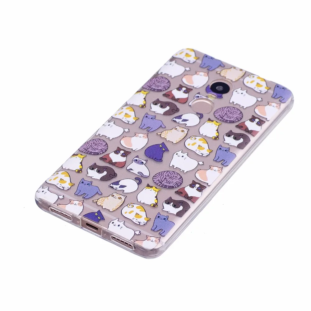 ARYIKUM Cute Unicorn Case For Xiaomi Redmi Note 4X Note4X 3gb 32gb Silicon Flower Cat Cover Xiami Xaomi Xiomi 4 X |