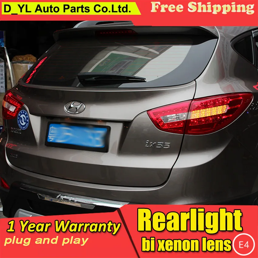 Автомобиль Стайлинг для задний фонарь s 2010-2012 Hyundai IX35 светодиодный задсветильник