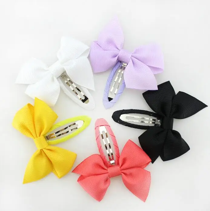 200 шт./лот бант зажим для с лента обтянутый волосы кнопки|lot|pcs |