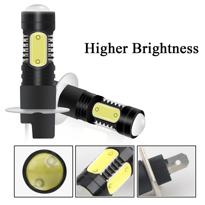 KEVANLY Автомобильная противотуманная фара H16 5202 LED H1 H3 H4 H7 H8 H11 9005 9006 880 881 P13W HB3 HB4 COB