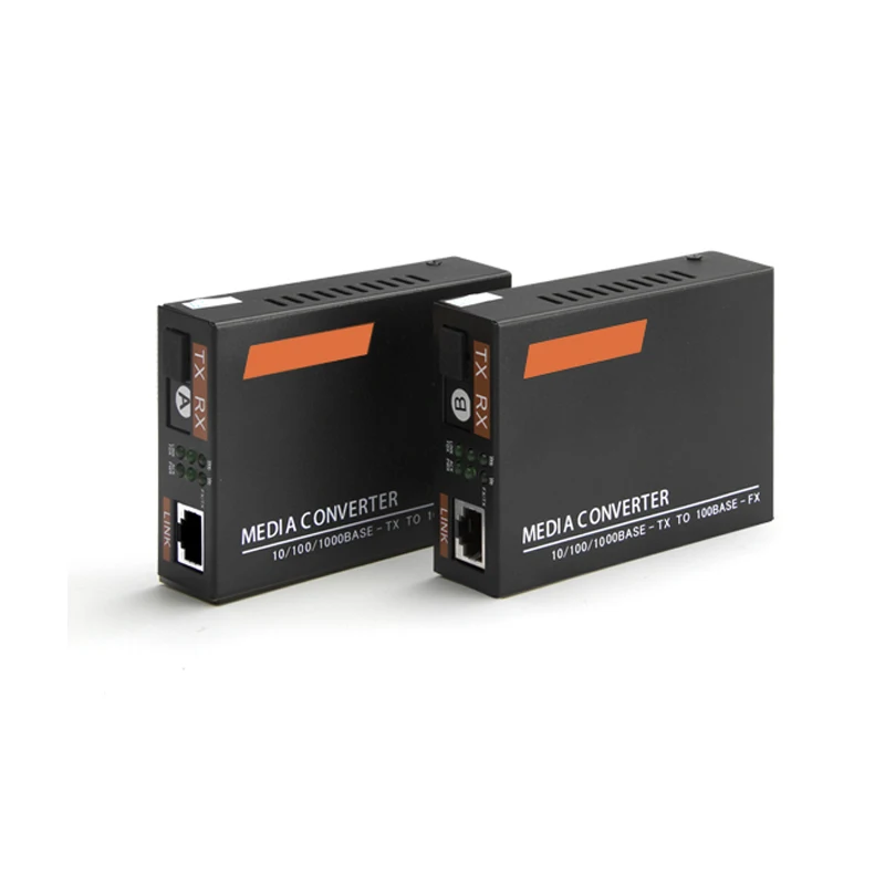 Новый 1000 МБ гигабитный медиаконвертер волоконно оптический RJ45 фибра оптика Ethernet