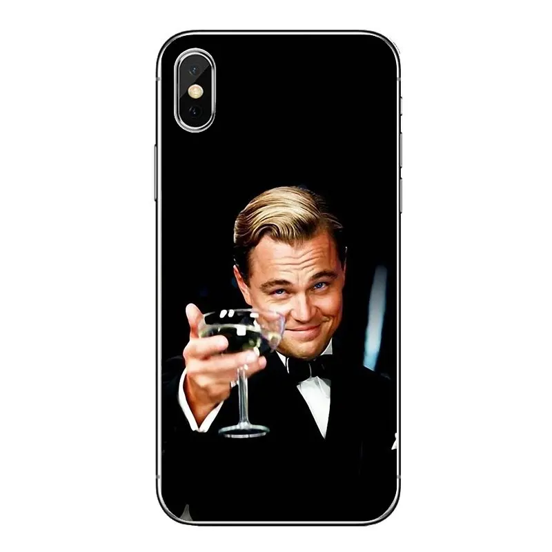 Phone Skin Case Leonardo Dicaprio Young White Swan Portrait For Huawei P20 Lite Nova 2i 3i 3 GR3 Y6 Pro Y7 Y8 Y9 Prime 2018 2019 |