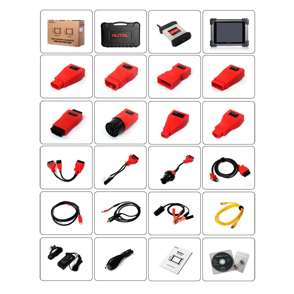 Autel MaxiSYS Pro MS908P ЭБУ программный сканер с J2534 MS908 P OBDII/2 диагностический инструмент по Wi-Fi Bluetooth