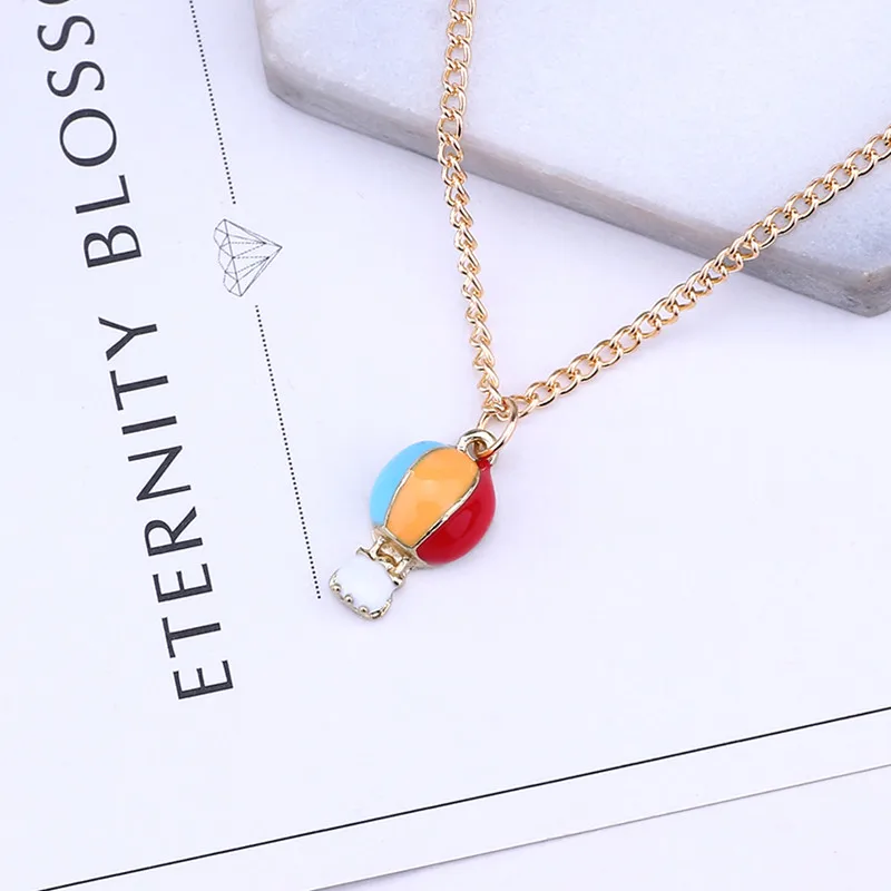 2019 ожерелье с подвеской в виде воздушного шара модные очаровательные ожерелья