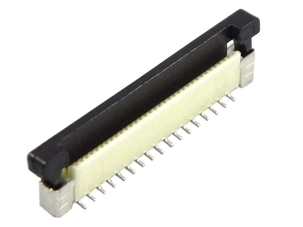 Оптовая продажа 0 5 мм Шаг 16P/18/20/22/24/25/26/28/30pin вертикальный ZIF SMT запчасть для