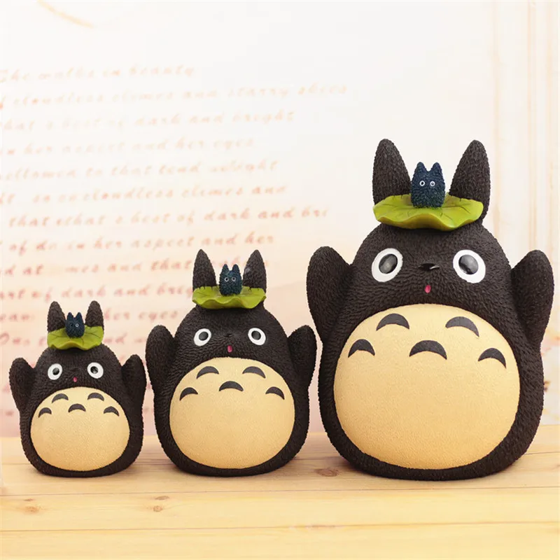 Большая копилка Totoro из смолы креативная Копилка художественные фигурки в