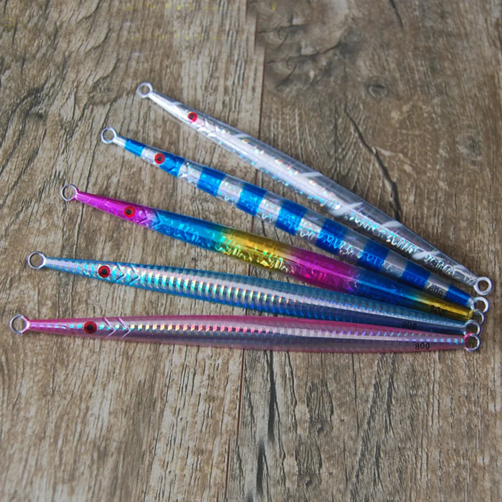 5 шт. светящаяся рыболовная приманка для морской рыбалки лодки скалы джиг