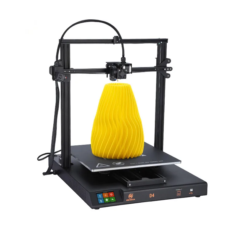 Дешевая цена большой размер 420*420*400 мм MINGDA D4 DIY 3d принтер комплект для продажи с