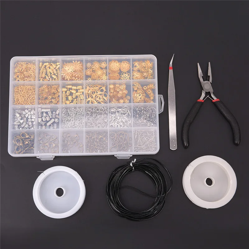 Wire Jewelry Making Starter Kit Sterling Silver Gold Repair Tools Craft Supplies | Украшения и аксессуары