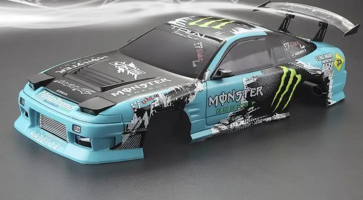Наклейки 1/10 Onraod Drift Body наклейки nissan 180SX для HPI Kyosho|1/10 drift|drift 1/101/10 body |