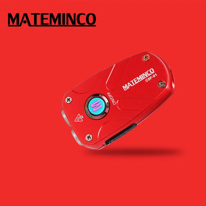 Mateminco CSF01 мини Keychian Usb Перезаряжаемый 395nm УФ светодиодный светильник фонарь светильник для аварийной ситуации, обнаружения денег